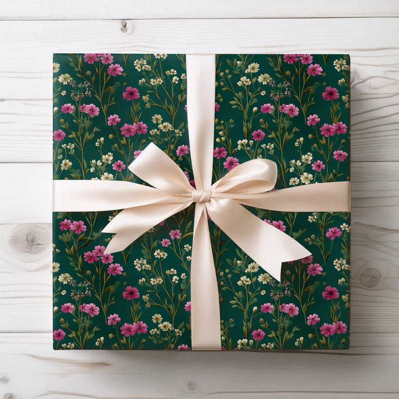 Wildloren – Boho Wildflower Meadow Wrapping Paper