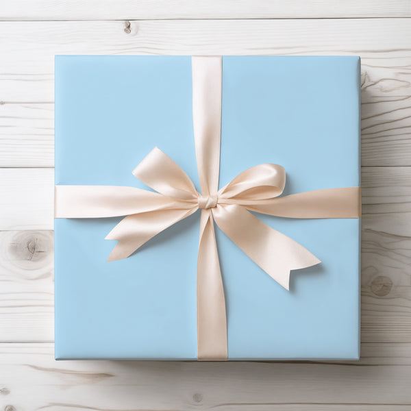 SkyCharm – Solid Blue Wrapping Paper