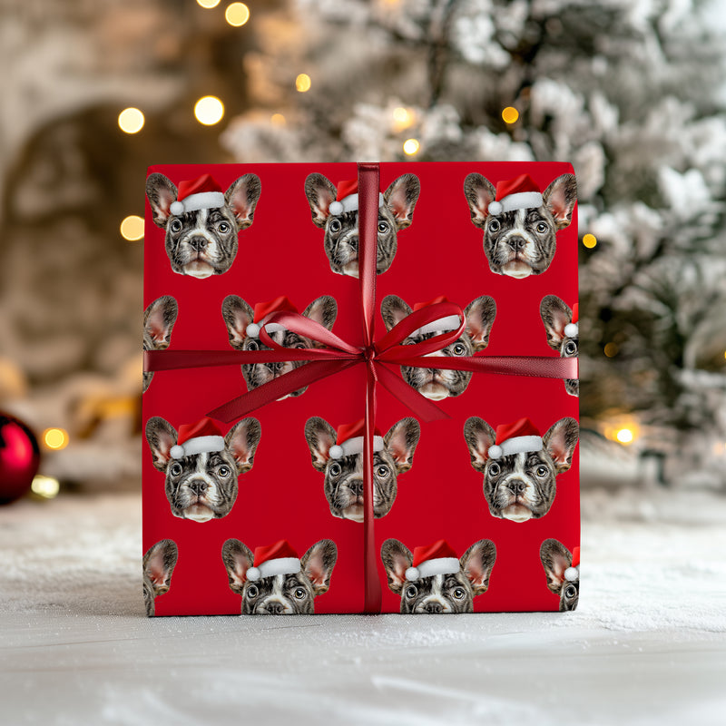 HollySnout – Personalized Pet Christmas Wrapping Paper