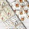 Gift wrap for dad with modern masculine design