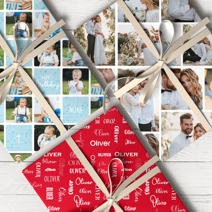 Personalized gift wrap for unique and memorable gifts
