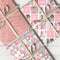 Soft pink gift wrap for celebrations