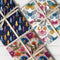 Royal purple wrapping paper design