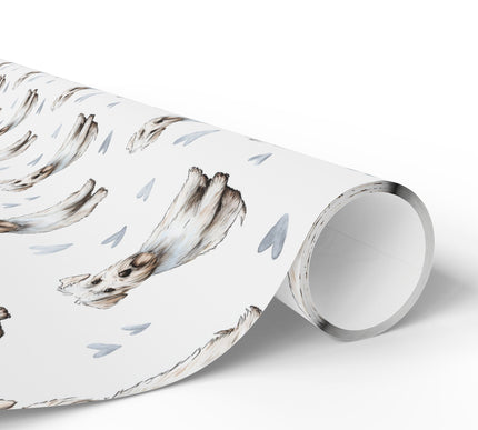 Softwhitelove – Sealyham Terrier love wrapping paper