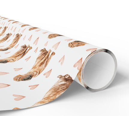 Wrinklelove Charm – Shar Pei love wrapping paper