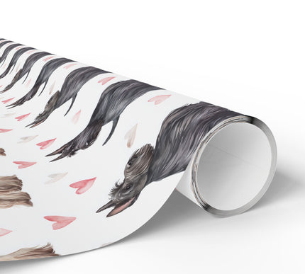 Stonepaw Love – Scottish Terrier love wrapping paper