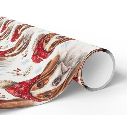 Jolly Beagle Joy - Festive Dog Lover’s Gift Wrap