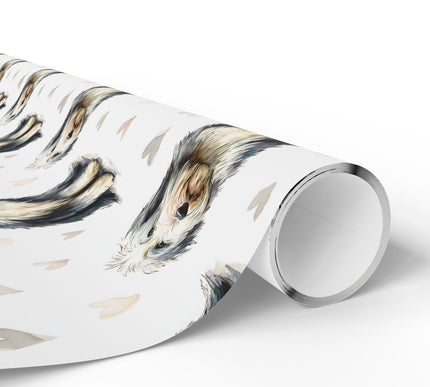 Moonfur Haven – Old English Sheepdog love wrapping paper