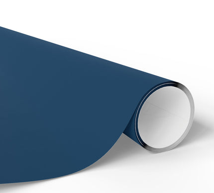 DeepTide – Solid Navy Blue Wrapping Paper