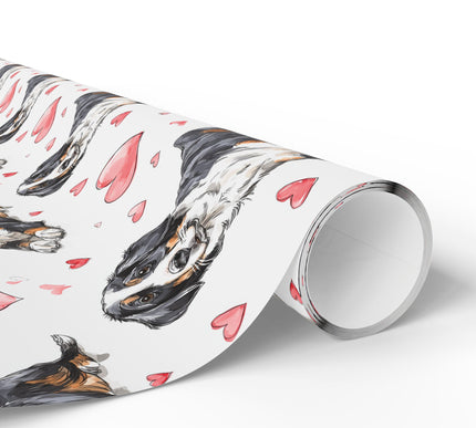 Alpineheart Classic – Appenzeller Sennenhunde Dog Hearts wrapping paper