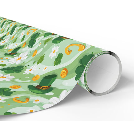 LuckyBloom – St. Patrick’s Day Wrapping Paper