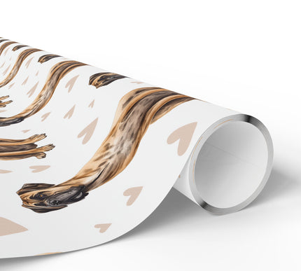 Stoneguard Heart – Bullmastiff watercolor hearts wrapping paper