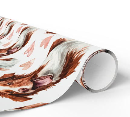 Rosewind Rally – Border Collie love wrapping paper