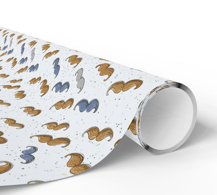 Mustachio Mystique - Quirky Moustache Gift Wrap