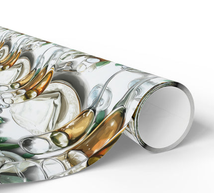 Sparkling Celebration Table – Elegance Wedding Champagne Wrapping Paper