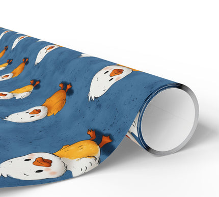 Chirpy Quilllings - Baby Ducklings Wrapping Paper