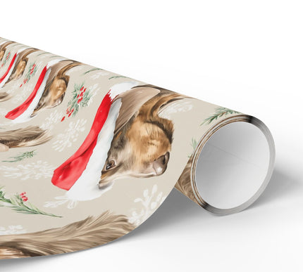 Santa Sausage - Dachshund Christmas Wrapping Paper
