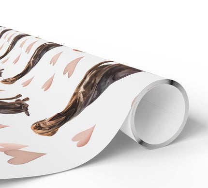 Ironheart – Cane Corso hearts wrapping paper