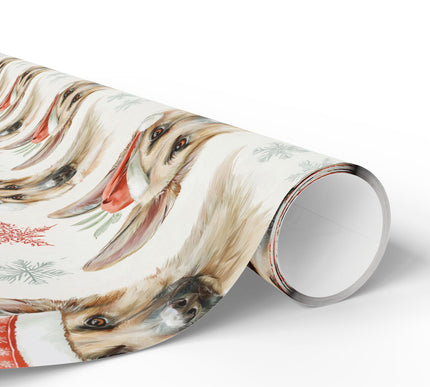Shepherd Snowflakes - German Shepherd Christmas Gift Wrap
