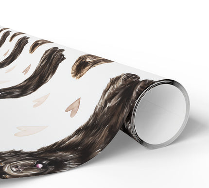 Velvet Tideheart – Newfoundland love wrapping paper