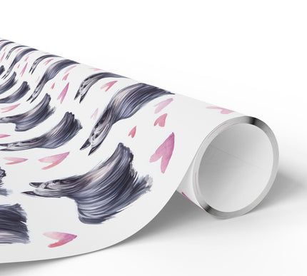Heartwood Whisper – Mudi Dog love wrapping paper