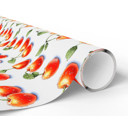 Scarlet Orchard - Orchard of Magic Cherries Wrapping Paper