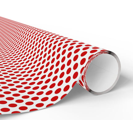 Classic Charm - Red and White Polka Dot Wrapping Paper