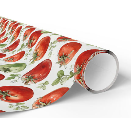 Tomato Harvest - Vibrant Vegetable Gift Wrap