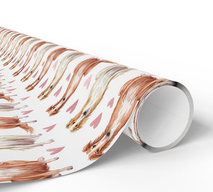 Roselace Serenity – Silken Windhound love wrapping paper