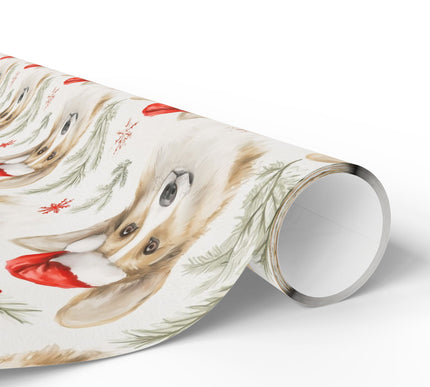 Corgi Jingle Joy - Corgi Christmas Wrapping Paper