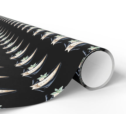 Golden Gala Tuxedo – Elegant Formalwear Wrapping Paper