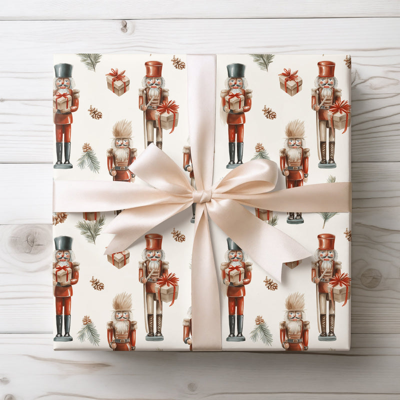 Toy Troop Gala - Classic Toy Soldiers Wrapping Paper