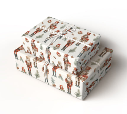 Toy Troop Gala - Classic Toy Soldiers Wrapping Paper