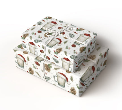 Cheers of Winter - Frosty Cheers Christmas  Wrapping Paper
