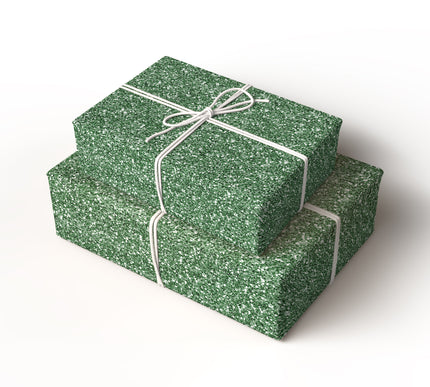 Emerald Dream - Enchanted Forest Sparkle Wrapping Paper