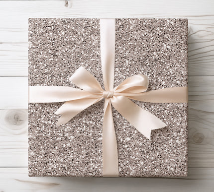 Silver celestial sparkles on a frosty background, perfect for winter holidays and special occasions. 