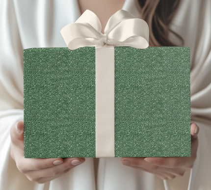 Emerald Dream - Enchanted Forest Sparkle Wrapping Paper