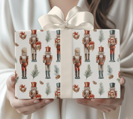 Toy Troop Gala - Classic Toy Soldiers Wrapping Paper