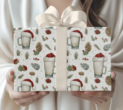 Cheers of Winter - Frosty Cheers Christmas  Wrapping Paper