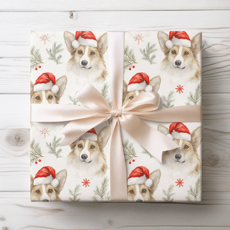 Corgi Jingle Joy - Corgi Christmas Wrapping Paper