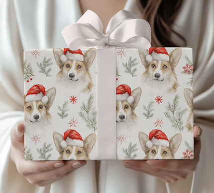 Corgi Jingle Joy - Corgi Christmas Wrapping Paper