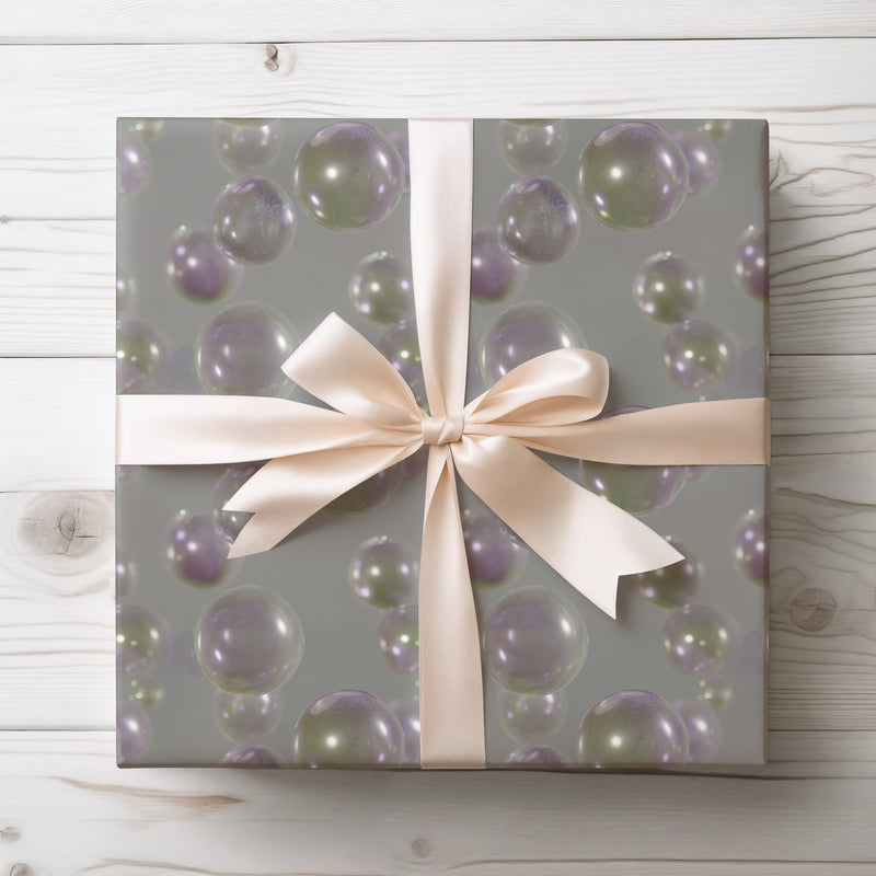 Ethereal Pearls - Magical Floating Pearl Fantasy Wrapping Paper