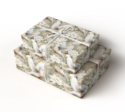 Peaceful Grace - Dove Wrapping Paper