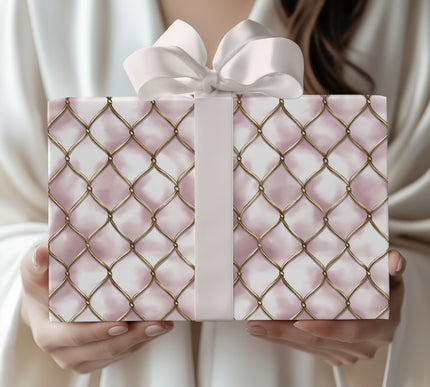 Gilded Veil - Elegant and Opulent Wrapping Paper