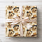 Playful golden doodle wearing a cowboy hat, perfect for dog lovers and fun western-themed gift wrap. 