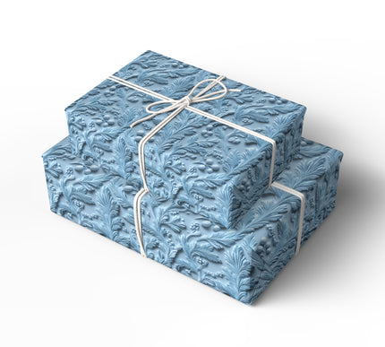 Winter Whim Tale - Elegant Winter Wonderland Wrapping Paper