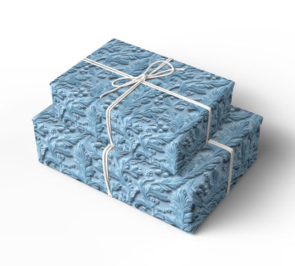 Winter Whim Tale - Elegant Winter Wonderland Wrapping Paper