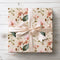Delicate ivory orchid floral design, perfect for refined and elegant gift wrapping occasions. 