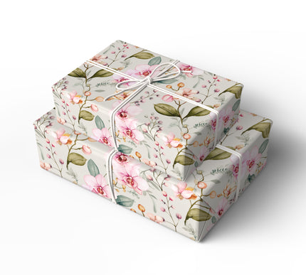 Orchid Serenity - Delicate Orchid Wrapping Paper