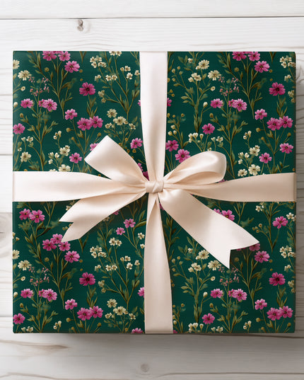 Wildloren – Boho Wildflower Meadow Wrapping Paper